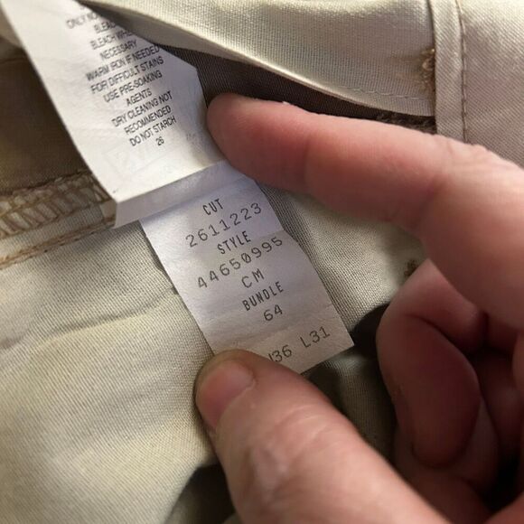 Savane Tan Dress Pants 36x31 - Picture 9 of 9